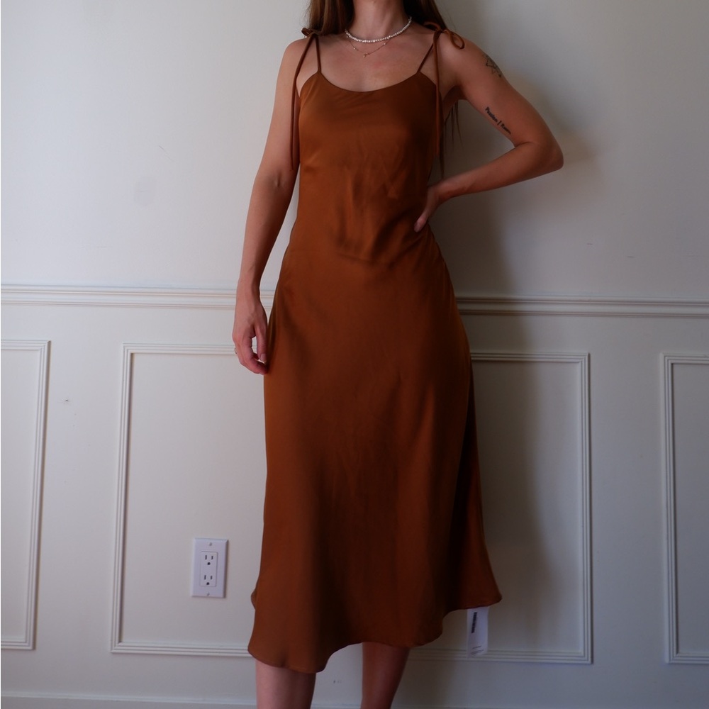 A Bronze Age Open Back “Heartbreak” Slip Dress - Picture 6 of 8